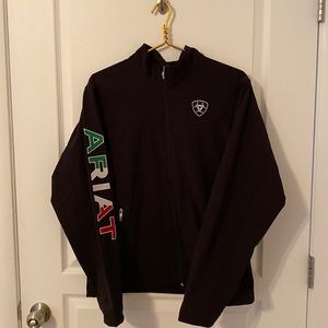 New Ariat Mens Jacket Size Medium Mexican Flag